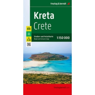 Kreta Straßen- und Freizeitkarte 1:150.000