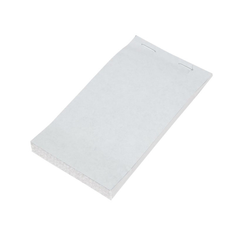 Kellnerblöcke mit Durchschlagpapier - 50 Stück Schreibblock im 50er Pack