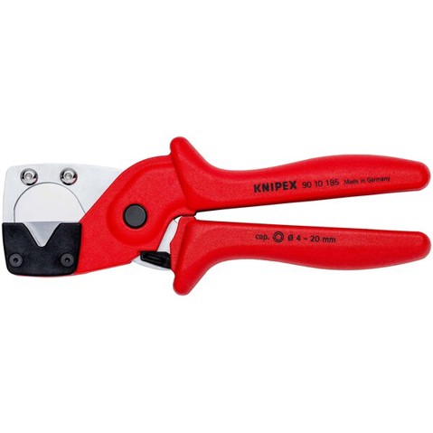 KNIPEX 90 10 185 Rohrschneider für Mehrschicht- und Pneumatikschläuche aus zähem | glasfaserverstärktem Kunststoff 185 mm