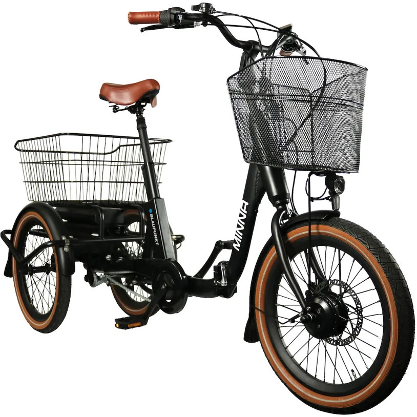 Blaupunkt E-Trike Minna - Faltbar, Schwarz
