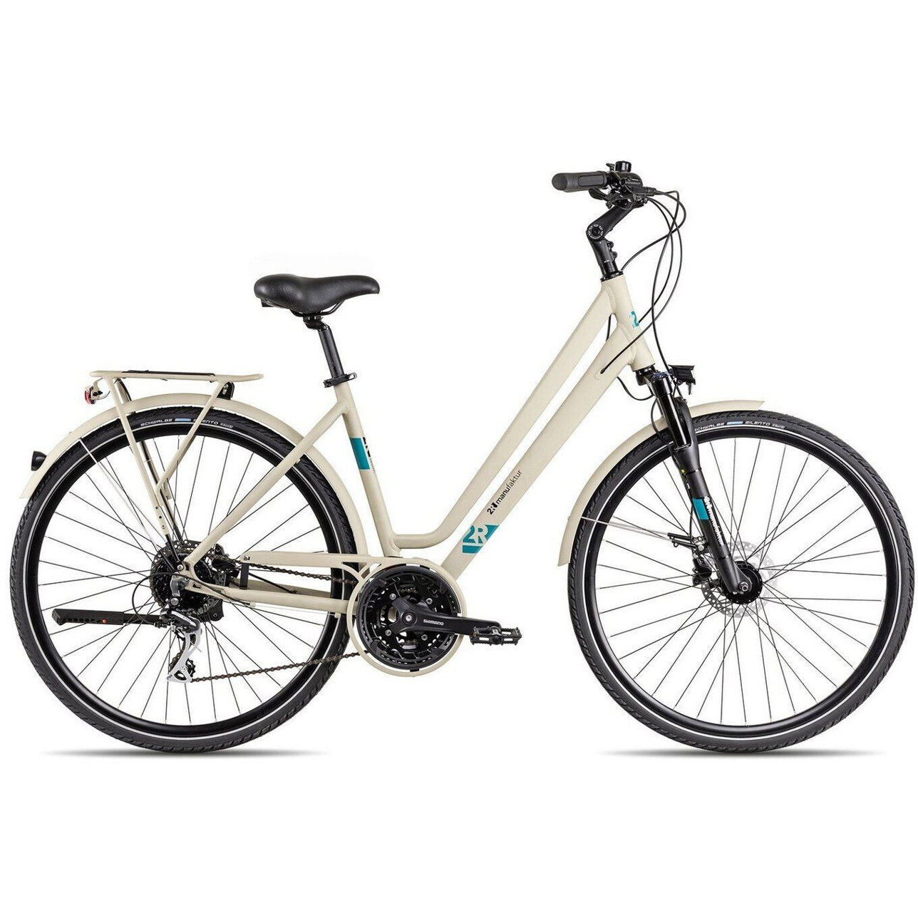 2R Manufaktur TLX24 Trapez Trekkingrad in Darksand