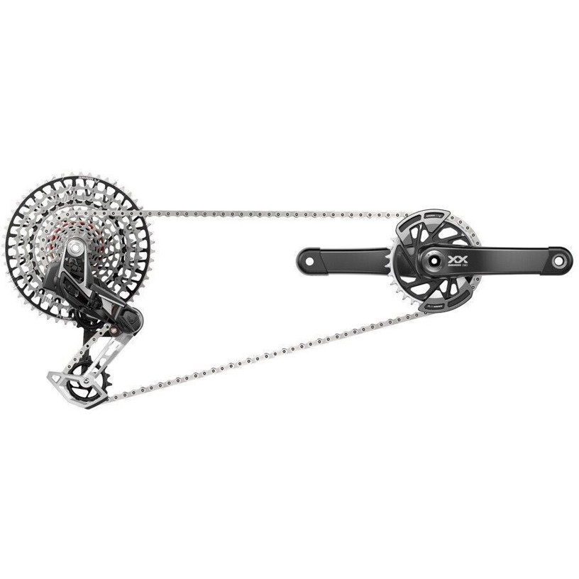 SRAM XX Eagle AXS T-Type PM 32T 12-Gang Gruppen-set | 165 mm | Komplettgruppe