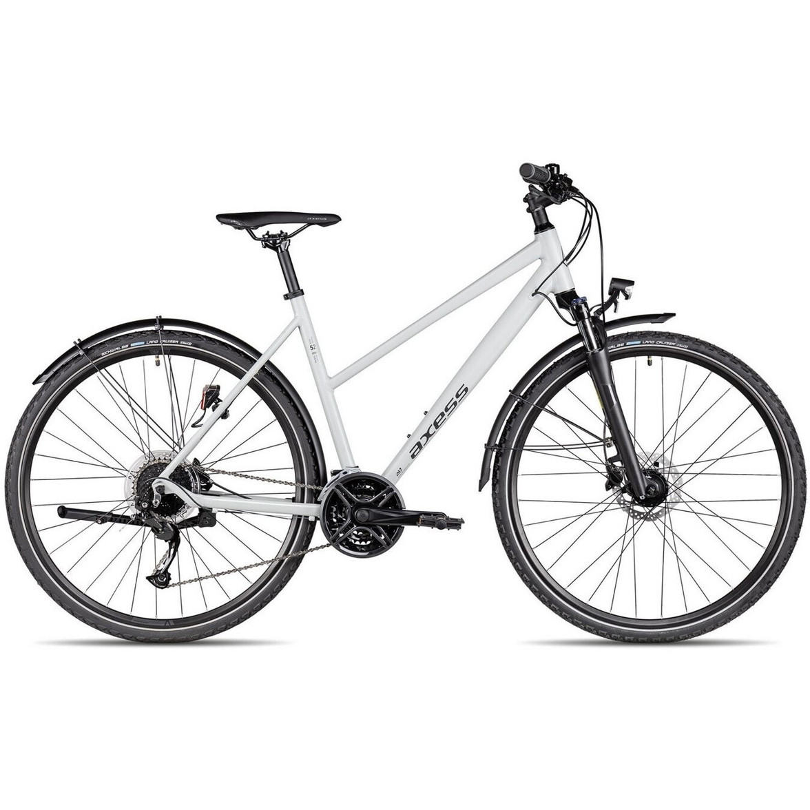 Axess VERIS STREET Trapez - Grau (0090304.000) - Trekkingrad