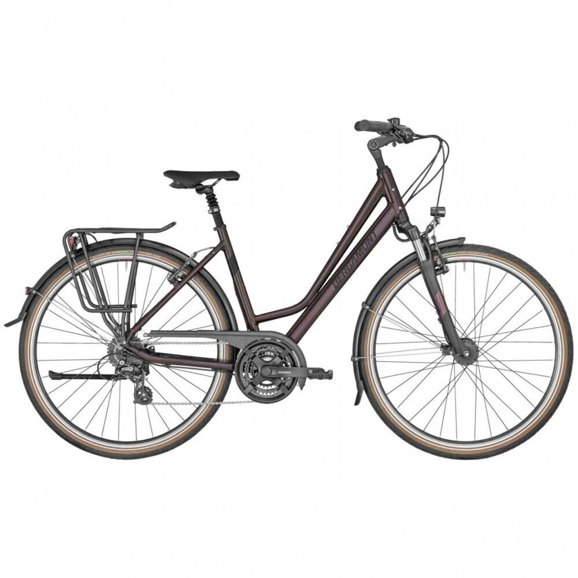 Bergamont Horizon 3 Amsterdam 28" Trekkingrad - Aubergine Rot (Shiny) 2022