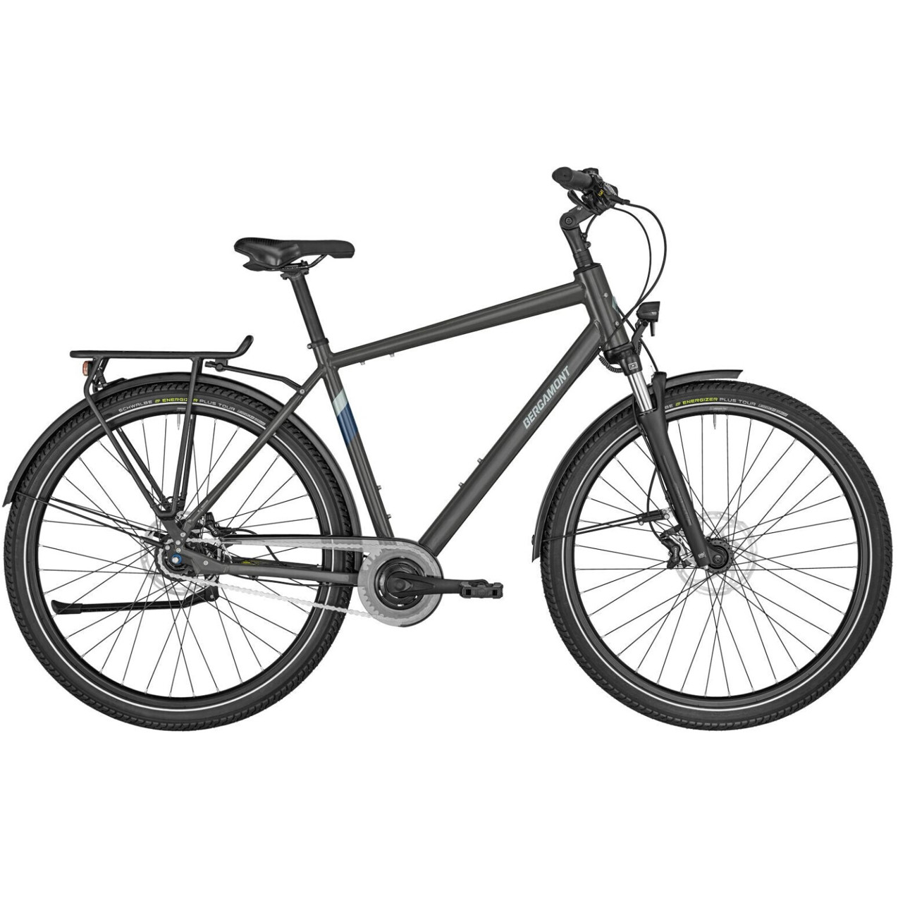 Bergamont Horizon Plus N8 FH 2023 Trekkingrad - Shiny Dark Grey
