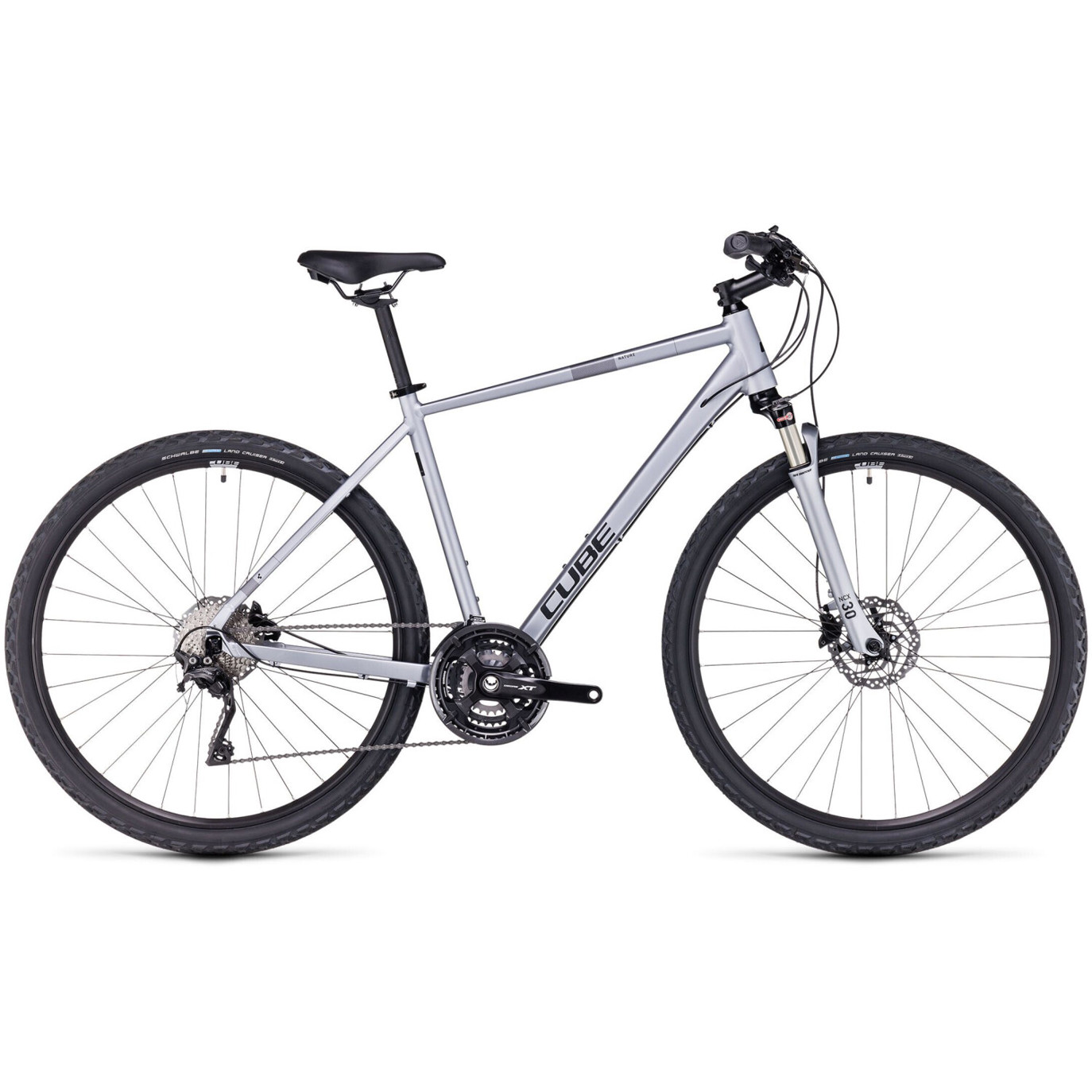Cube Nature EXC 2023 Herren Polarsilver & Black