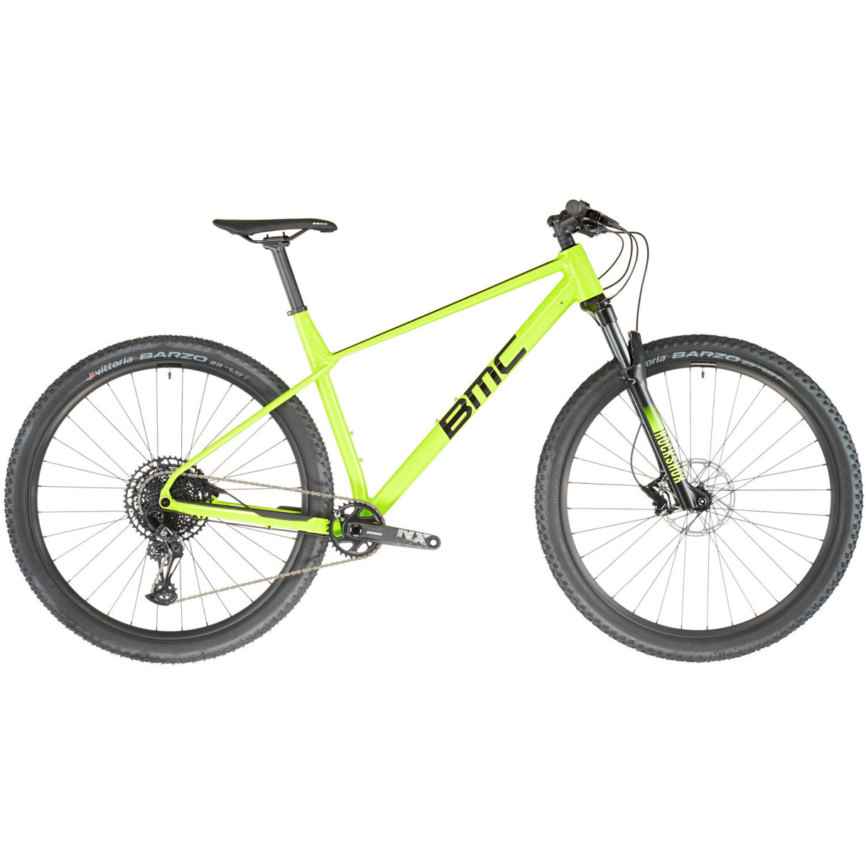 BMC Twostroke AL One 2023 - Poison Green & Black Mountainbike
