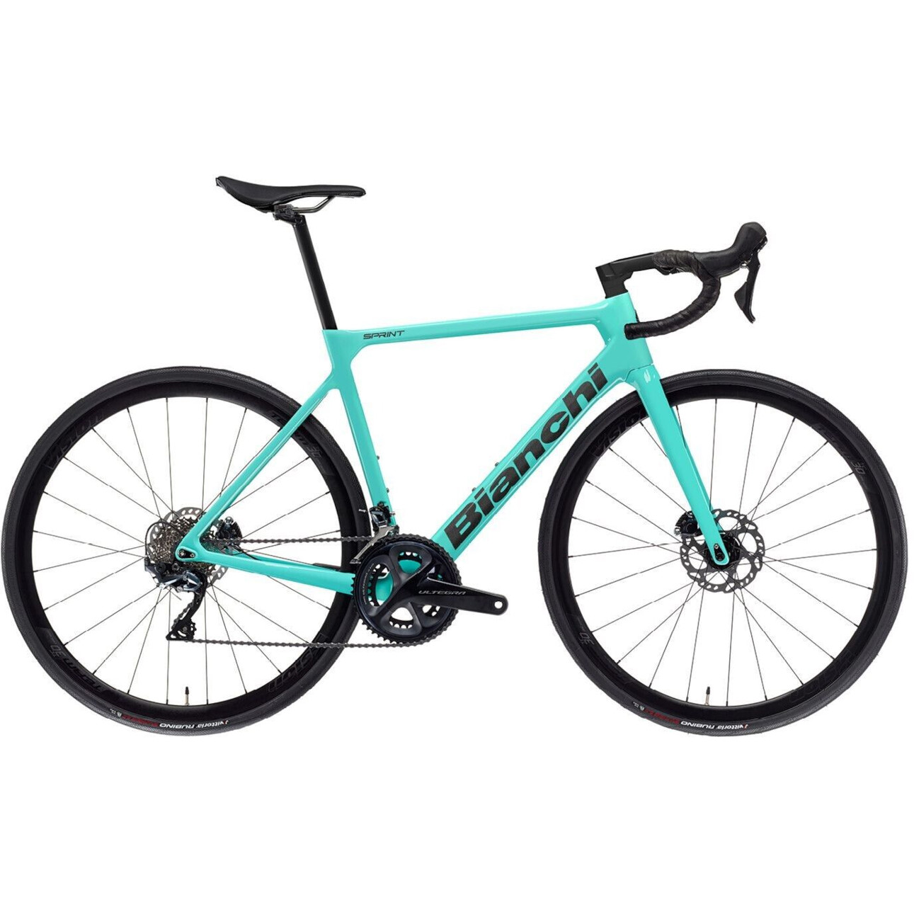 Bianchi SPRINT Carbon Rennrad 2025 - CK16 Graphit Full Glossy