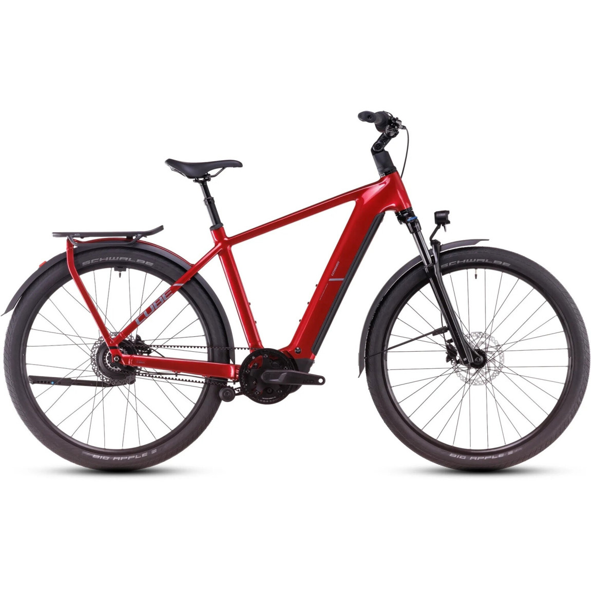 Cube Kathmandu Hybrid Comfort Pro 800 (2025) - Diamant - Electric Red