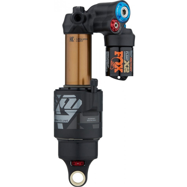 Fox Racing Shox Float X2 2POS Factory Dämpfer - Trunnion, Schwarz-Orange, 185mm x 50mm