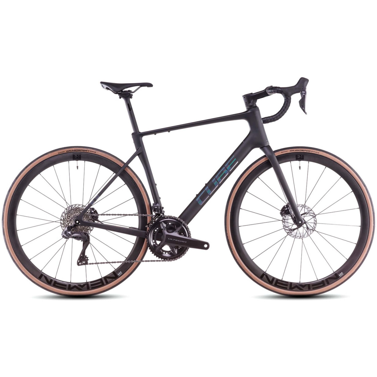 Cube Attain C:62 SLT 2025 - Carbon 'n' Rainbow