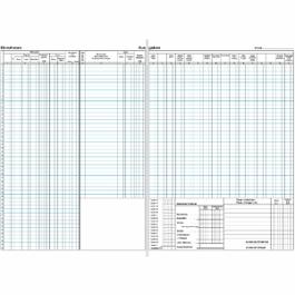 Hauskontobuch für Mietverwalter – Mieterregister & Miethöhenübersicht (28 Seiten)