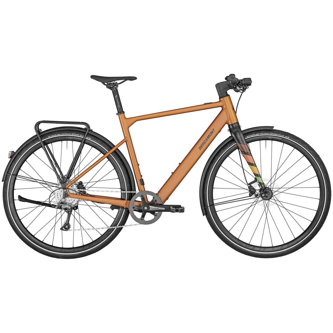 Bergamont E-Sweep Sport 2023 – Elektrisches Mountainbike in Orange