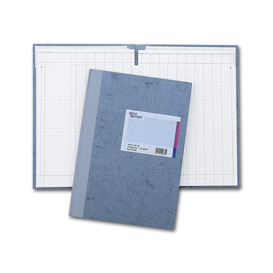 A4 Spaltenbuch mit 16 Spalten und 96 Blatt - Ideal für Organisation und Verwaltung