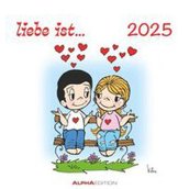 2025 Postkarten-Kalender 'Liebe ist...' | Kreativer Kalender zum Raustrennen