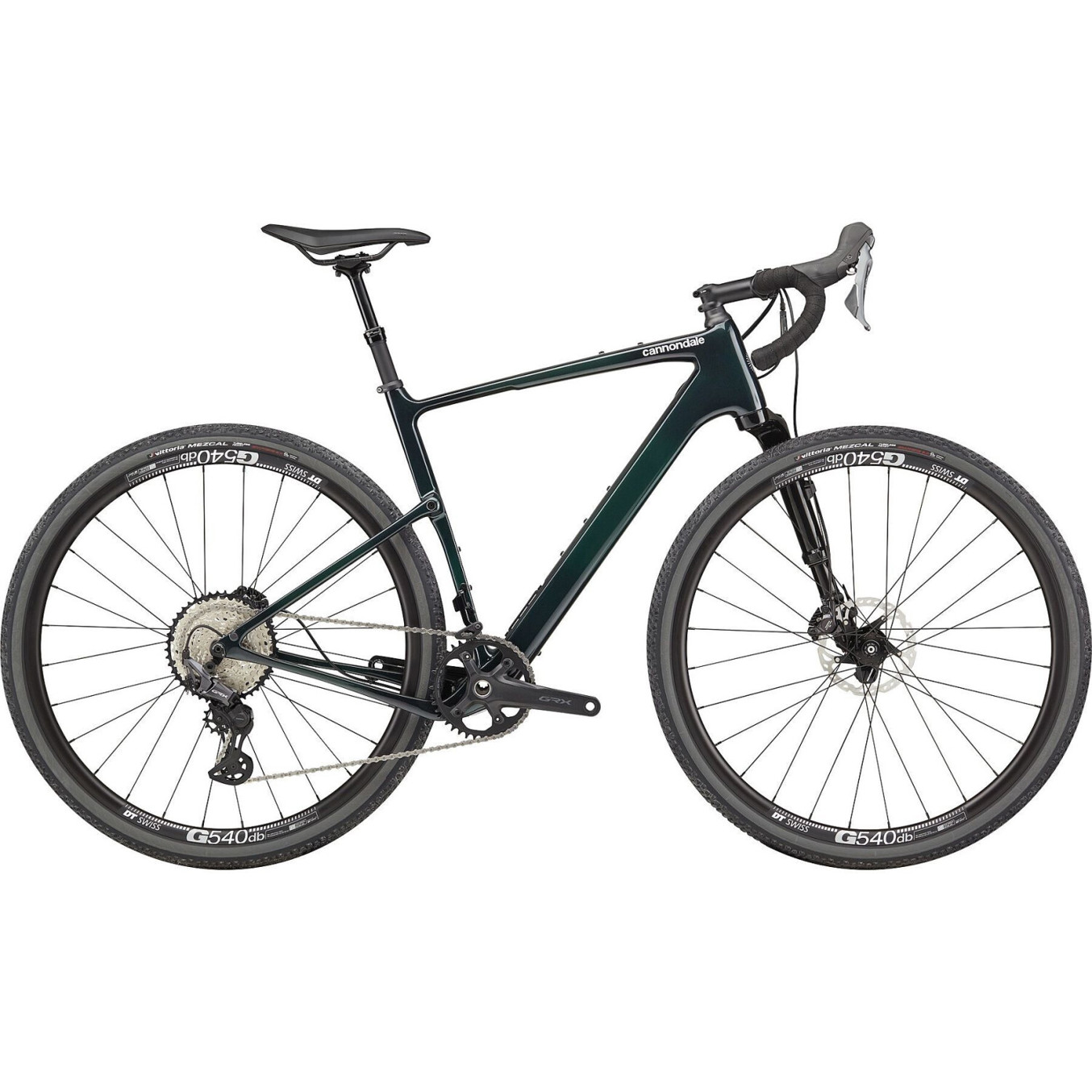 Cannondale Topstone Carbon 2 Lefty (2024) - Grüne Sportbike für Abenteuer