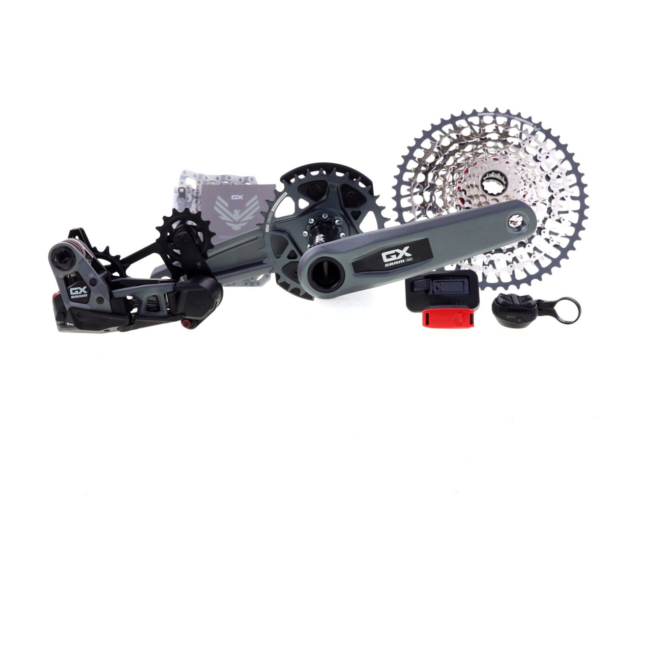 SRAM GX Eagle AXS T-Type D1 Schaltgruppe - 165mm Komplettgruppe