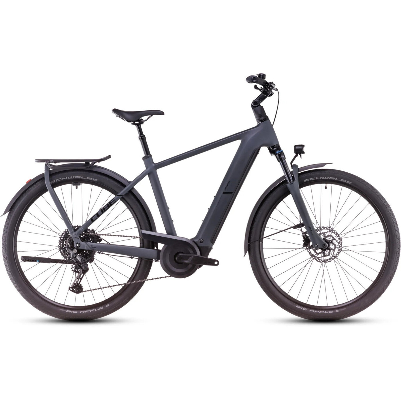 Cube Kathmandu Hybrid ONE 600 Men - E-Bike 2025 - Shadow Grey/Black