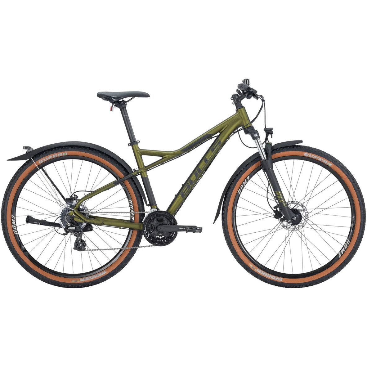 Bulls Sharptail Street 3 29 Zoll - Grün (2024)