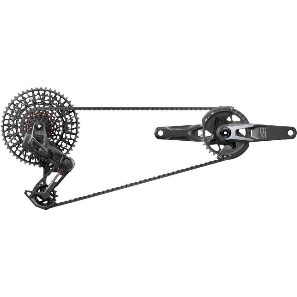 SRAM X0 Eagle AXS E-MTB T-Type 32T Komplettgruppe - 175 mm