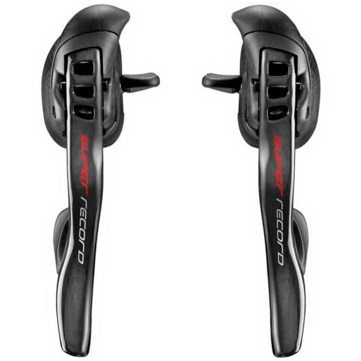 Campagnolo Super Record EPS Ergopower Bremshebel mit Elektronischem Schalter - Schwarz 12s