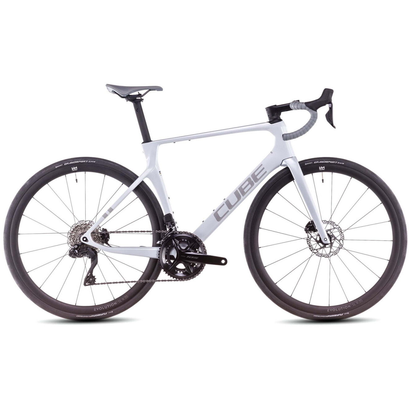 Cube Agree C:62 ONE Fahrrad - Foggrey'n'Grey 2025