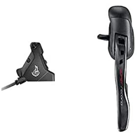 Campagnolo Super Record DB Hydraulic 140mm Brake Lever with Left Shifter - Black, 12-Speed